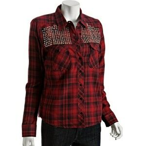 Intermix American Retro Studded Flannel